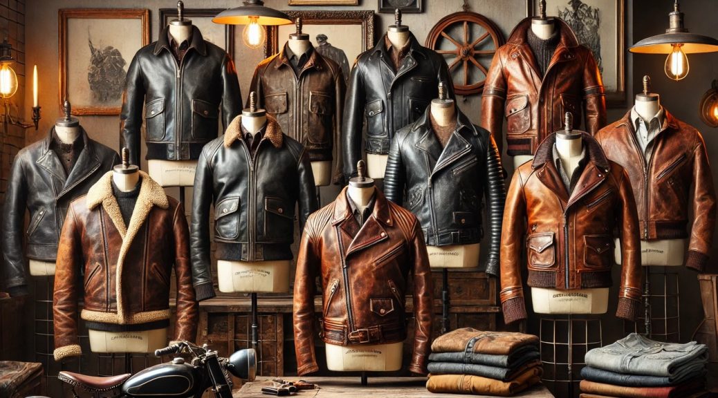 Vintage Leather Jackets for Men